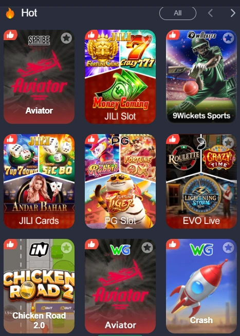 Z777 hot casino games